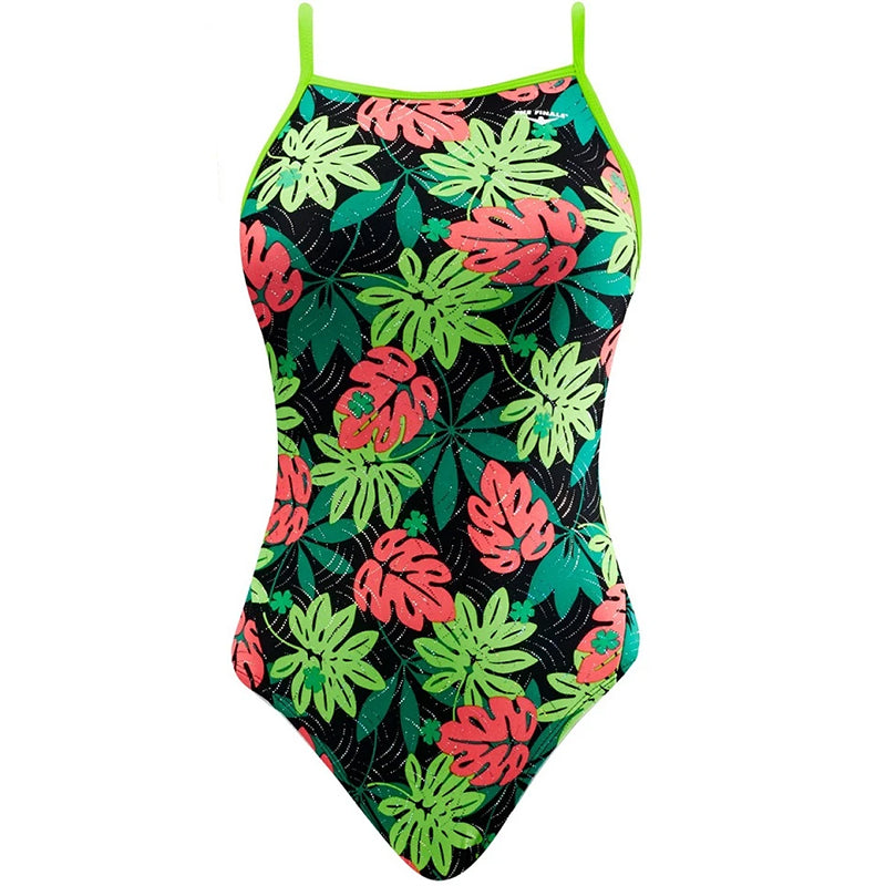 The Finals Funnies - Blossom Foil Wingback Swimsuit