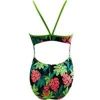 The Finals Funnies - Blossom Foil Wingback Swimsuit