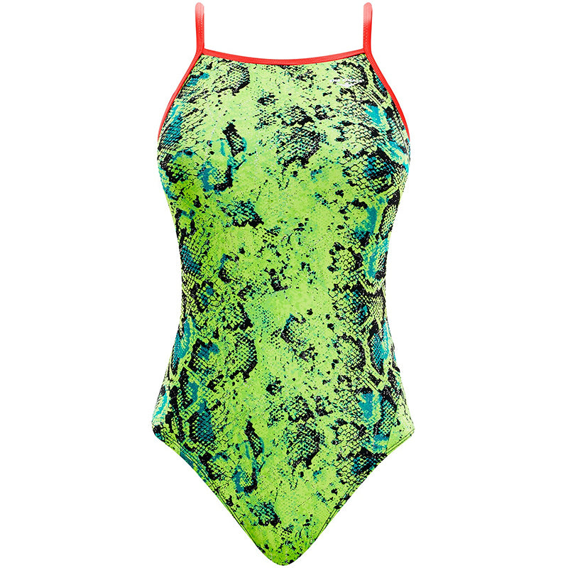 The Finals Funnies - Boa Foil Wingback Swimsuit