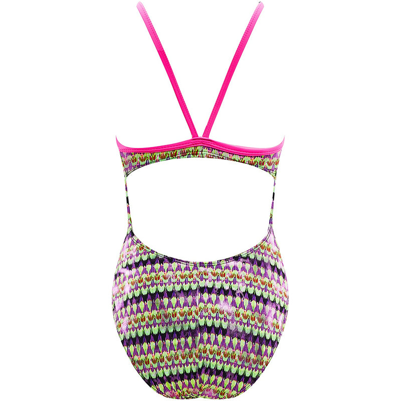 The Finals Funnies - Eye Candy Foil Wingback Swimsuit