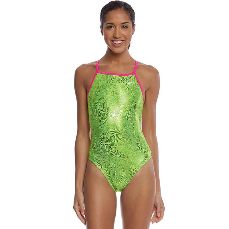 The Finals Funnies - Gatsby Foil Wingback Swimsuit