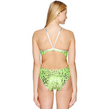 The Finals Funnies - Glimmer Foil Wingback Swimsuit