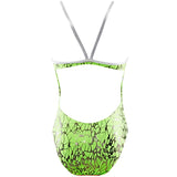 The Finals Funnies - Glimmer Foil Wingback Swimsuit