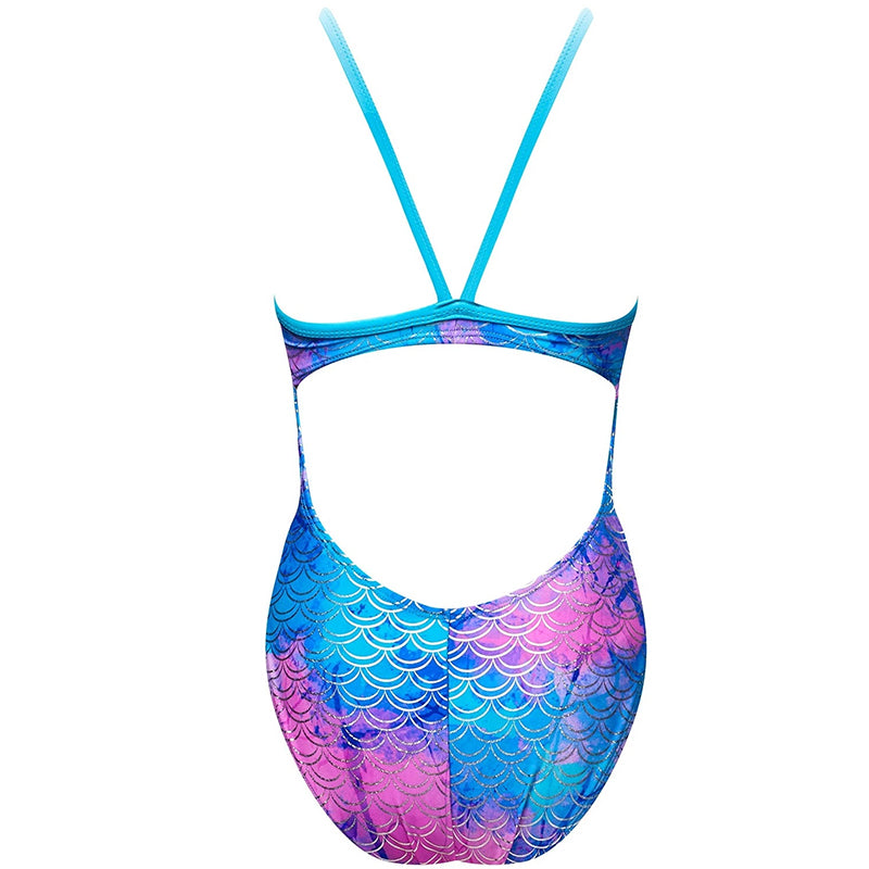 The Finals Funnies - Mermaiden Foil Wingback Swimsuit