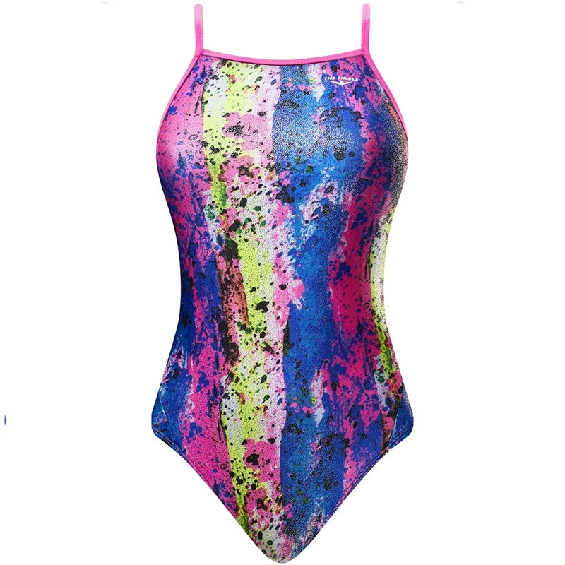 The Finals Funnies - Nebula Foil Wingback Swimsuit
