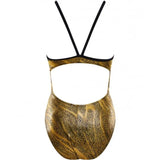 The Finals Funnies - Slither Foil Wingback Swimsuit