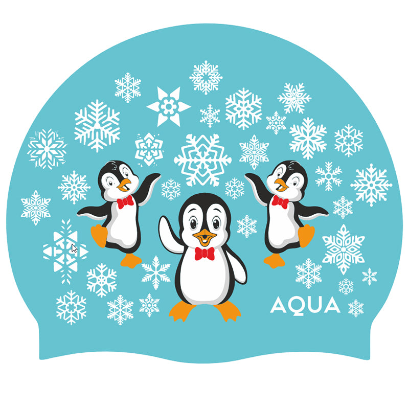 Three Wise Penguins - Christmas Swim Hat