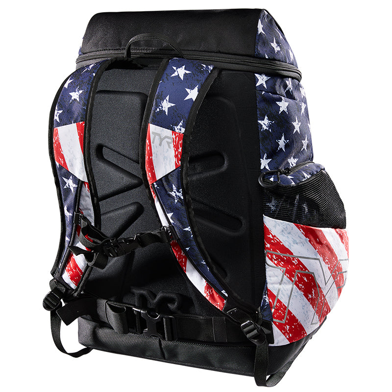 TYR - Alliance 45L Backpack Star Spangled Print - Red/White/Blue