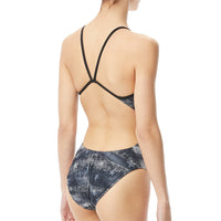 TYR - American Dream Cutoutfit Ladies Swimsuit - Black/Grey