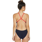 TYR - Americana Cutoutfit Ladies Swimsuit - Red/White/Blue