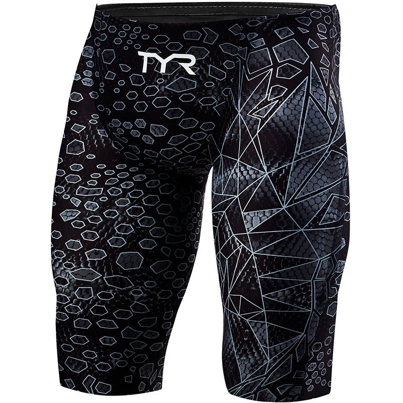 TYR - Avictor® Venom Mens Jammer Swimsuit - Black/Grey