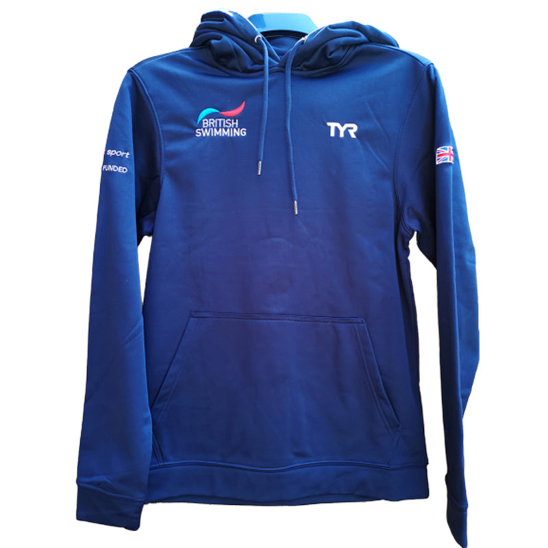 TYR - British Swimming GB Unisex Hooded Top (Navy)