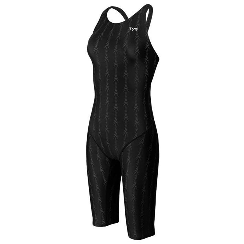 TYR - Fusion 2™ Aerofit Shortjohn Girls Competition Swimsuit - Black
