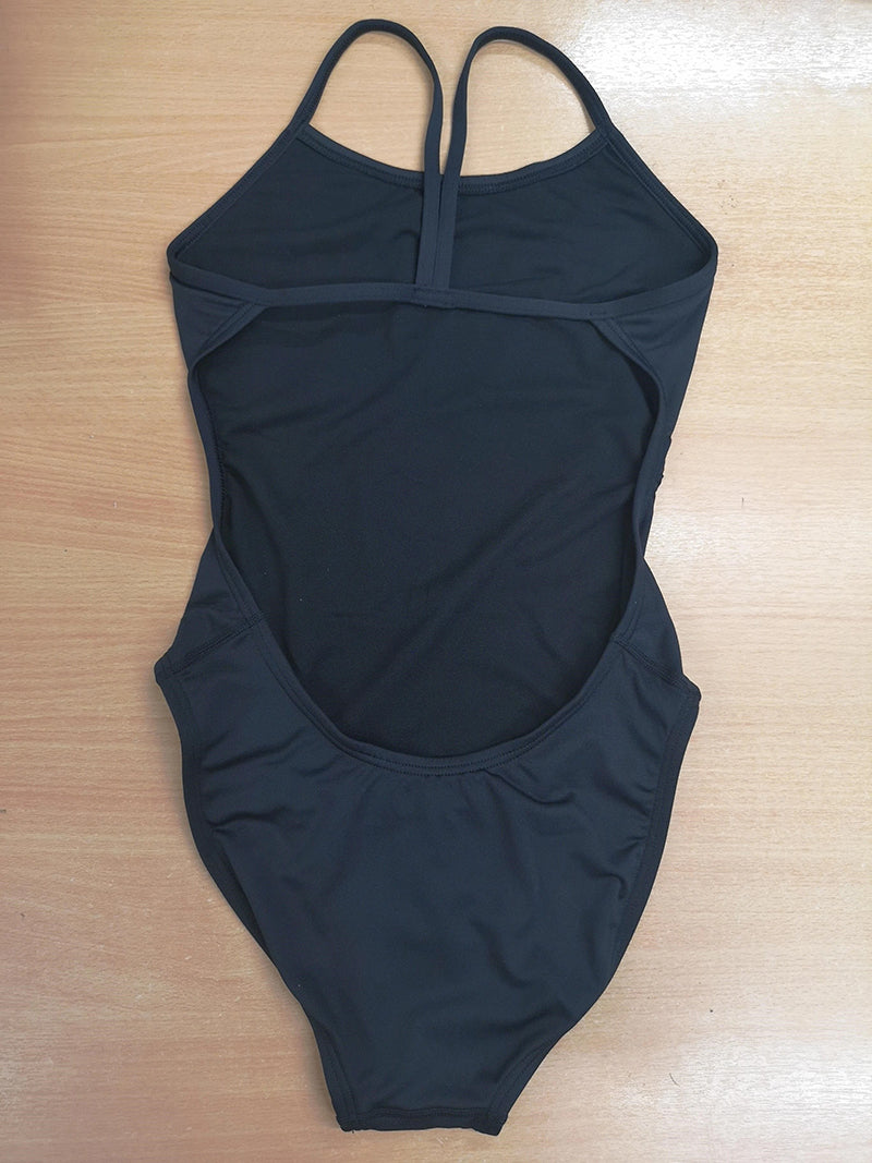 TYR - GB British Swimming Cutoutfit Ladies Swimsuit - Black