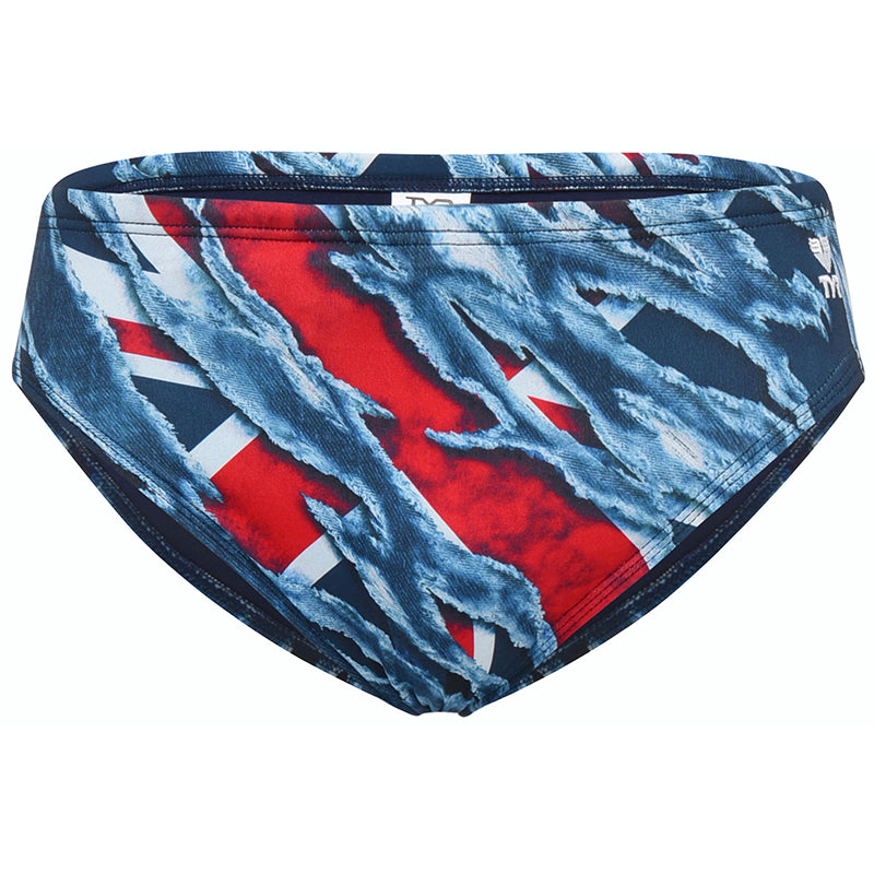 TYR - GB Print Racer Briefs