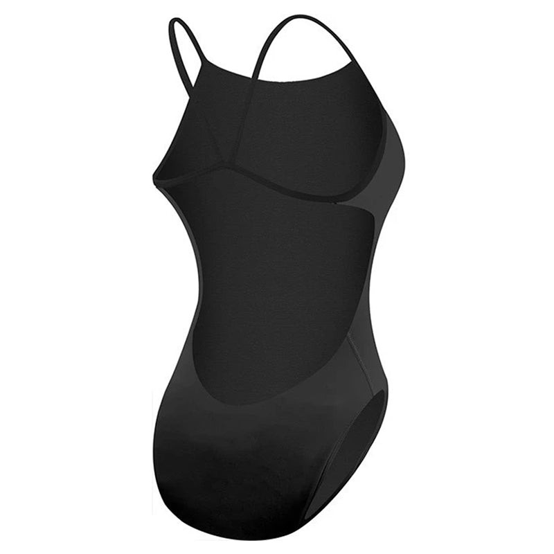TYR - Solid Durafast One Cutoutfit Girls Swimsuit - Black