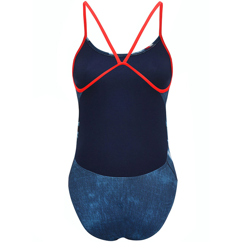 TYR - Great Britain Cutoutfit Ladies Swimsuit - Red/White/Blue