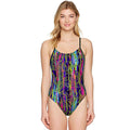 TYR - Hiromi Cutoutfit Ladies Swimsuit - Black/Multi