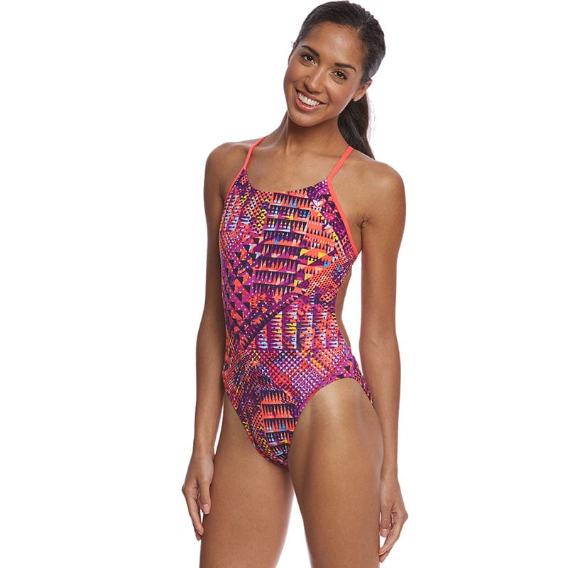 TYR - Machu Cutoutfit Ladies Sports Swimsuit - Multi