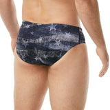 TYR - Men’s American Dream All Over Racer Swimsuit - Black/Grey