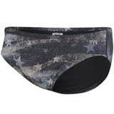 TYR - Men’s American Dream All Over Racer Swimsuit - Black/Grey