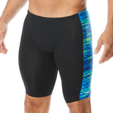 TYR - Men’s Castaway Hero Jammer Swimsuit - Blue/Green