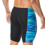 TYR - Men’s Castaway Hero Jammer Swimsuit - Blue/Green