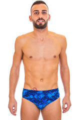 TYR - Men’s Glacial All Over Racer Swimsuit - Blue