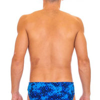 TYR - Men’s Glacial All Over Racer Swimsuit - Blue