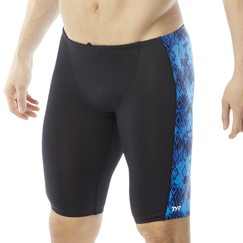 TYR - Men’s Glacial Hero Jammer Swimsuit - Blue – Aqua Swim Supplies