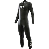 TYR - Men’s Hurricane Wetsuit Cat 2 - Black/Grey