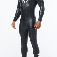 TYR - Men’s Hurricane Wetsuit Cat 2 - Black/Grey