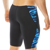 TYR - Men’s Lambent Blade Splice Jammer Swimsuit - Blue