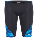 TYR - Men’s Lambent Blade Splice Jammer Swimsuit - Blue