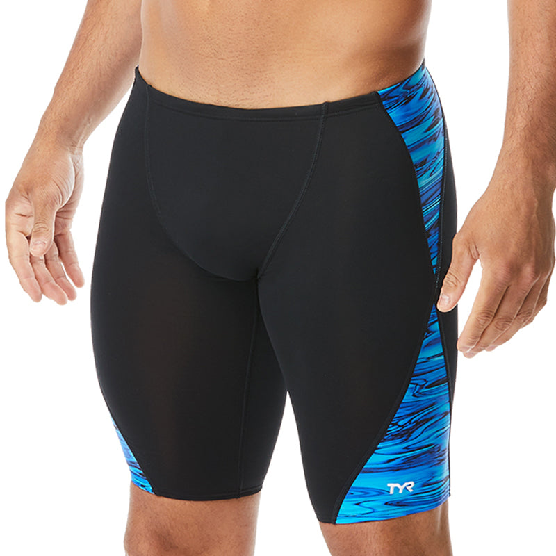 TYR - Men’s Hydra Blade Jammer Swimsuit - Blue – Aqua Swim Supplies