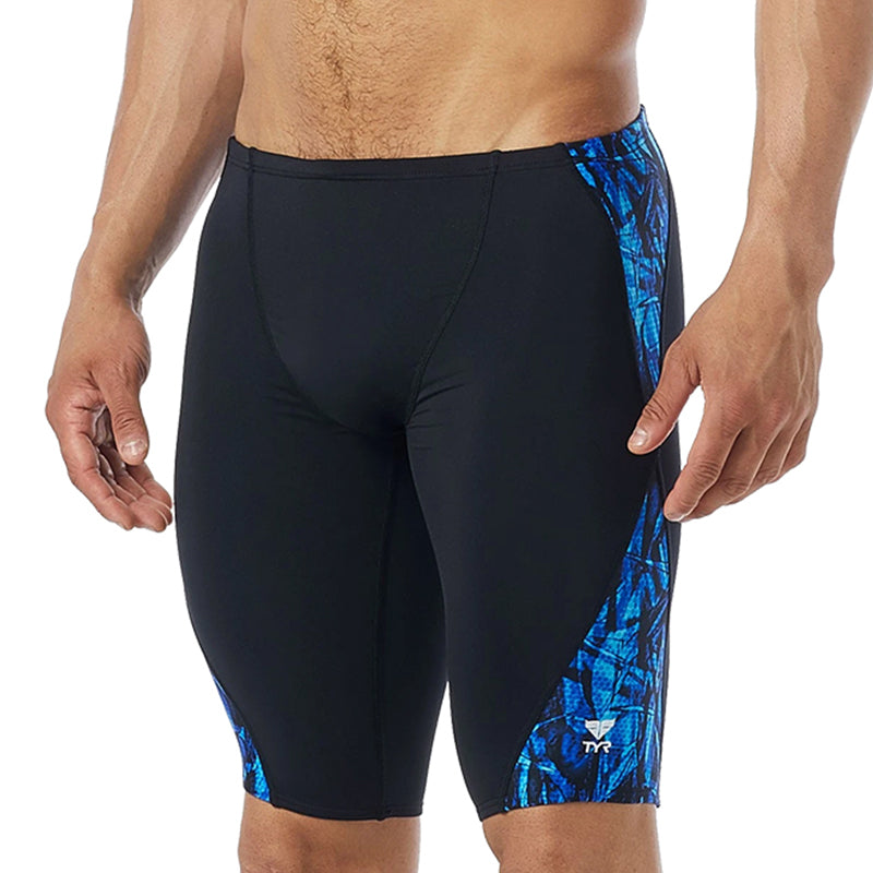 TYR - Men’s Sagano Blade Splice Jammer Swimsuit - Blue