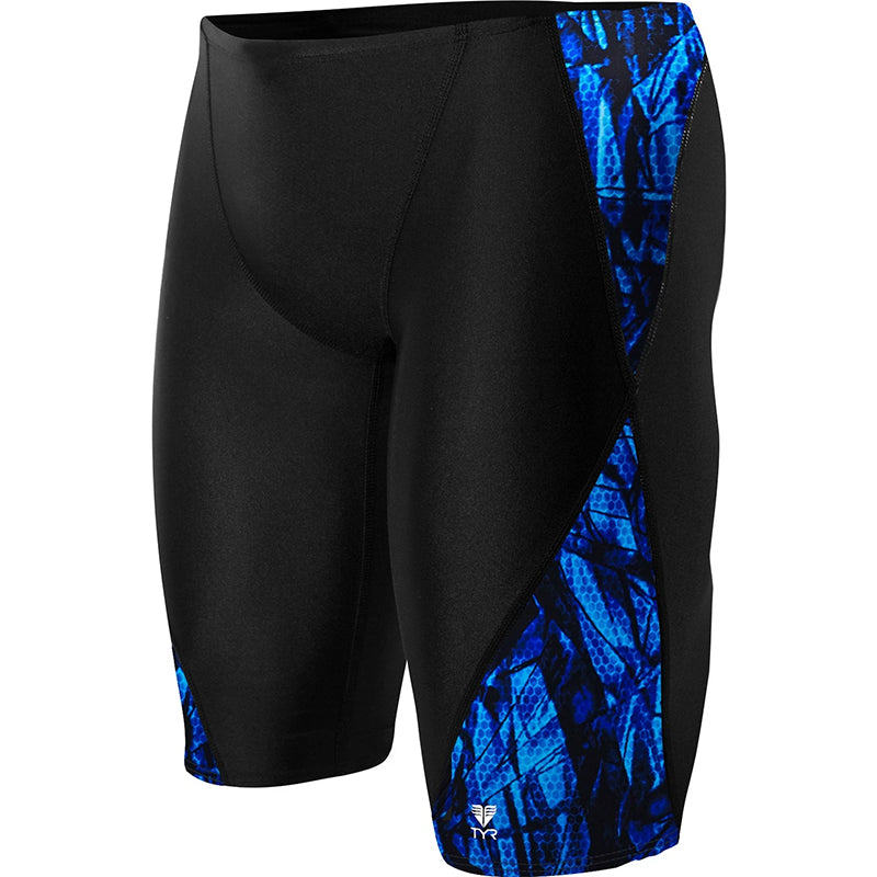 TYR - Men’s Sagano Blade Splice Jammer Swimsuit - Blue