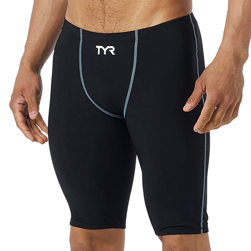 TYR - Thresher™ Mens Jammer Swimsuit - Black/Grey – Aqua Swim Supplies