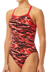 TYR - Miramar Diamondfit Ladies Swimsuit - Red