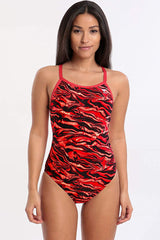 TYR - Miramar Diamondfit Ladies Swimsuit - Red