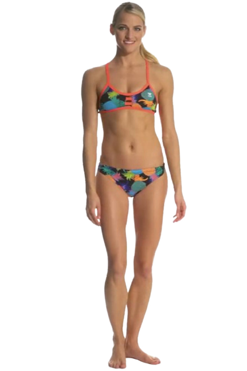 TYR - Panama Ladies Bikini Bottom - Black/Multi