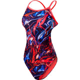 TYR - Penello Diamondfit Ladies Swimsuit - Red/White/Blue