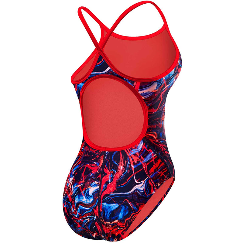 TYR - Penello Diamondfit Ladies Swimsuit - Red/White/Blue