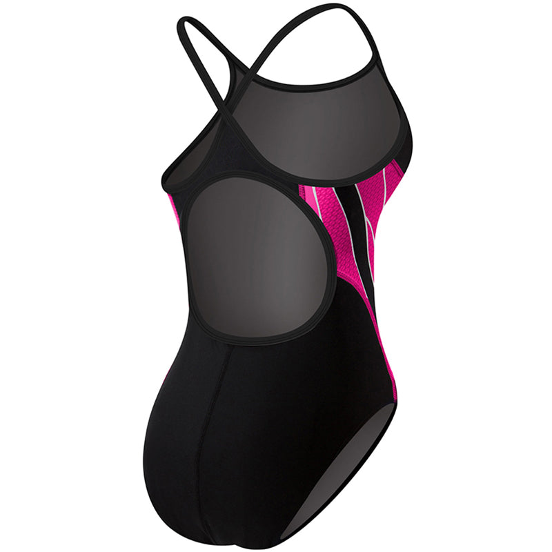 TYR - Phoenix Splice Diamondfit Ladies Swimsuit - Black/Pink