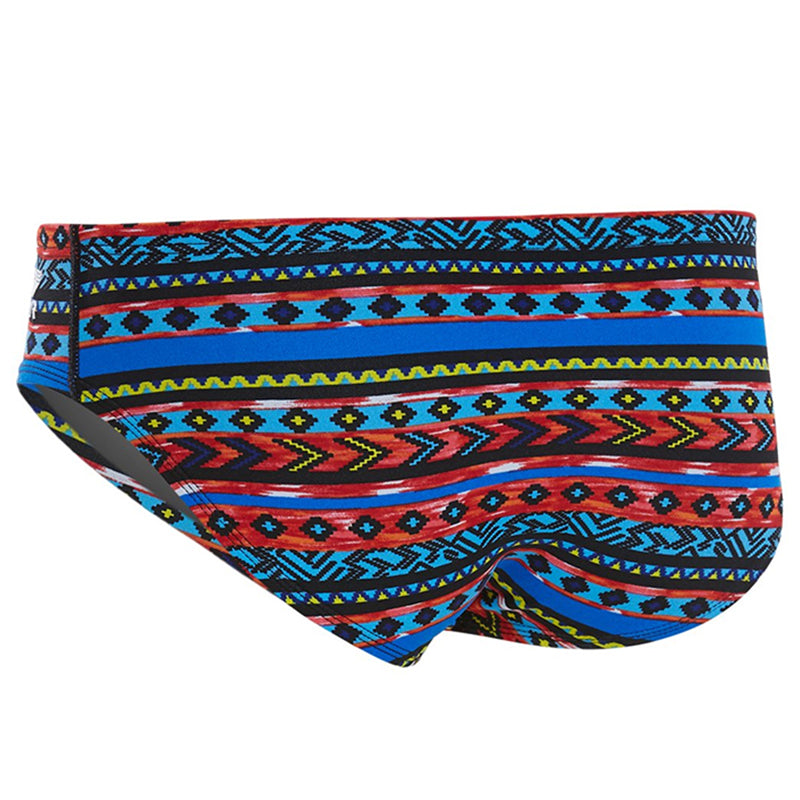 TYR - Santa Fe Boys Racer Briefs - Black/Multi
