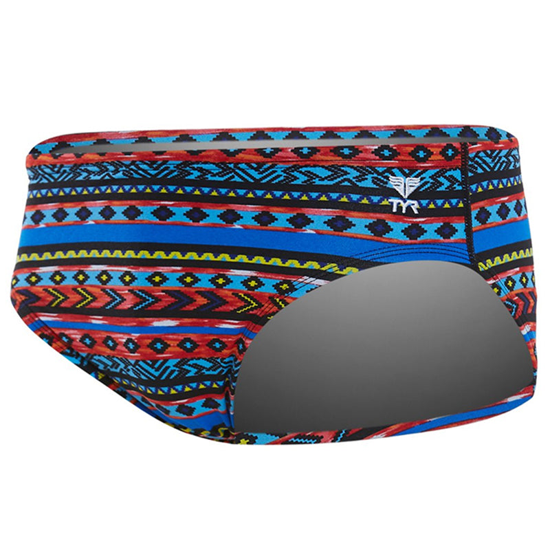 TYR - Santa Fe Boys Racer Briefs - Black/Multi