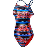 TYR - Santa Fe Cutoutfit Ladies Swimsuit - Black/Multi