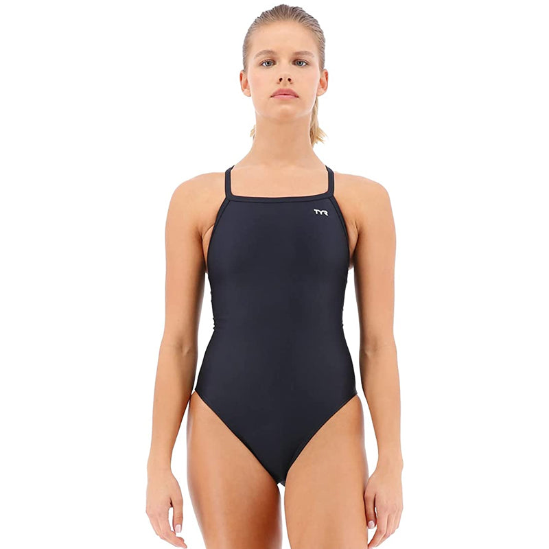 TYR - Solid Durafast Diamondfit Swimsuit - Black
