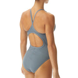 TYR - Solid Durafast Diamondfit Swimsuit - Dark Grey