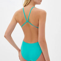 TYR - Solid Durafast One Cutoutfit Swimsuit - Seafoam